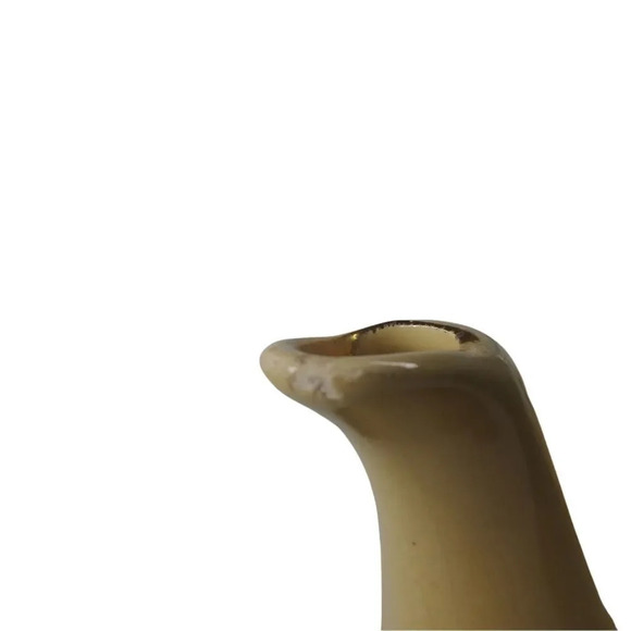 Vintage Pearl Ceramic Tea  Set, Yellow, Gilded 22k Carat Accents, 3 Piece Set - Picture 16 of 16